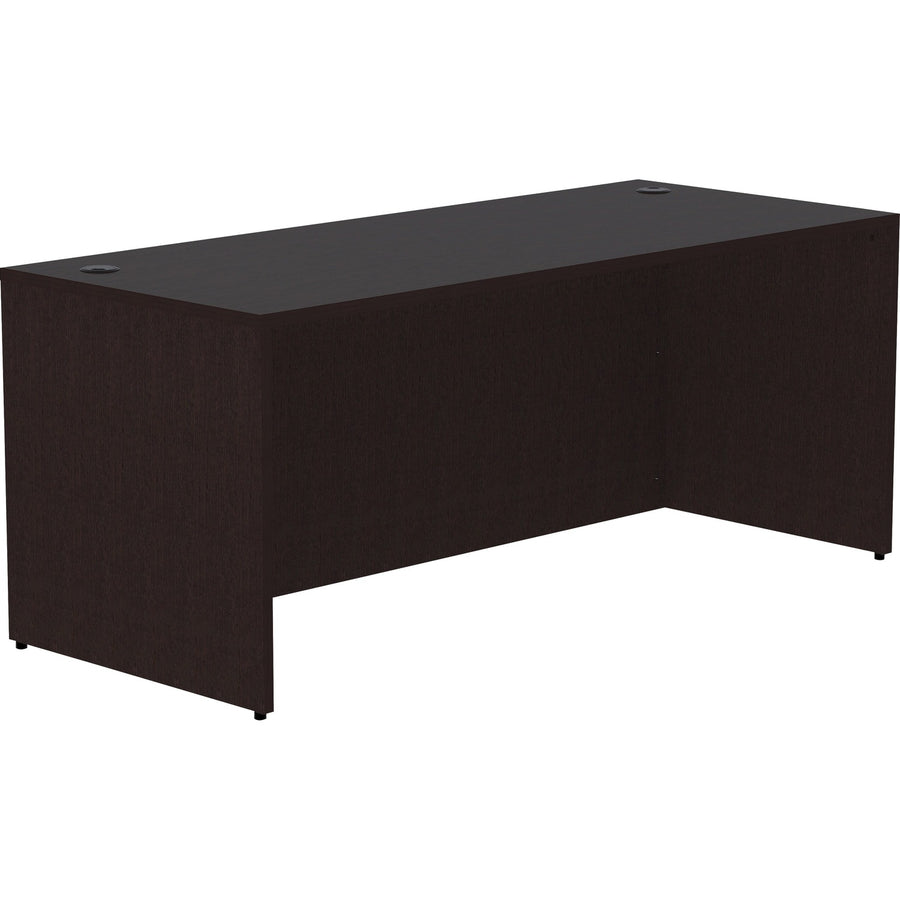 Lorell Essentials Series Rectangular Desk Shell, Modesty Panel, LLR18211