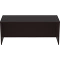 Lorell Essentials Series Rectangular Desk Shell, Brown, LLR18211