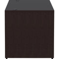 Lorell Essentials Series Rectangular Desk Shell, Brown, LLR18211