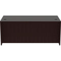 Lorell Essentials Series Rectangular Desk Shell, Brown, LLR18206