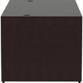 Lorell Essentials Series Rectangular Desk Shell, Brown, LLR18206