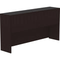 Lorell Essentials Series Stack-on Hutch, Brown, LLR18214