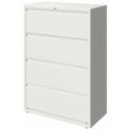Lorell Fortress Series Lateral File, White, LLR00031