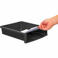 ERA Group Storex Quick Stack Construction Paper Sorter, Black, STX61642U01C