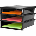 ERA Storex Quick Stack Construction Paper Sorter, Black, STX61642U01C