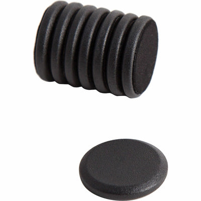 U High Energy Metal Magnets, Black, 8 / Pack, UBR3021U0012