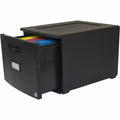ERA Storex 18" Stackable File Drawer, Black, STX61265B01C