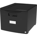 ERA Storex 18" Stackable File Drawer, Black, STX61265B01C