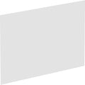 Lorell Adaptable Panel Divider, Frosted, LLR90278