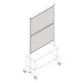 Lorell Adaptable Panel Divider, Charcoal, LLR90277