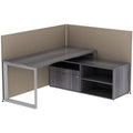 Lorell Panel System Partition Fabric Panel, Gray, LLR90264