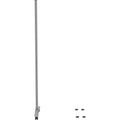 Lorell Adaptable Panel Legs for 71"H Configuration, Silver, 2 / Set, LLR90271