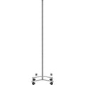 Lorell Adaptable Panel Legs for 71"H Configuration, Silver, 2 / Set, LLR90271