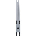 Lorell Double-wide Horizontal Panel Strip for Adaptable Panel System, Silver, LLR90274