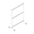 Lorell Single-Wide Horizontal Panel Strip for Adaptable Panel System, Silver, LLR90273