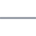 Lorell Single-Wide Horizontal Panel Strip for Adaptable Panel System, Silver, LLR90273