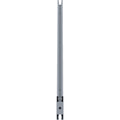 Lorell Single-Wide Horizontal Panel Strip for Adaptable Panel System, Silver, LLR90273