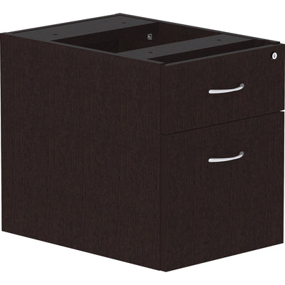 Lorell Essentials Series Box/File Hanging File Cabinet, Brown, LLR18222
