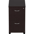 Lorell Essentials Series File/File Mobile File Cabinet, Dual Color, LLR18219