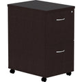 Lorell Essentials Series File/File Mobile File Cabinet, Dual Color, LLR18219