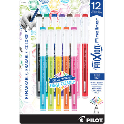 Pilot Erasaable Marker Pens, 12 / Set, PIL11452