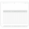 Avery Ready Index A-Z 26 Tab Dividers, Customizable TOC, 1 Set (11828), White, AVE11828