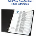 Avery 1-31 Dividers, 31 Tabs, Ready Index (6 Sets of 11827), White, 1 Pack, AVE11827