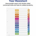 Avery Jan-Dec Dividers, 12 Tabs, Ready Index (6 Sets of 11830), White, 1 Pack, AVE11830