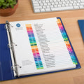 Avery 1-31 Dividers, 31 Tabs, Ready Index (6 Sets of 11831), White, 1 Pack, AVE11831