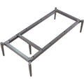 Lorell Contemporary ReceptionCollection Adjustable Metal Base, Gray, LLR86933