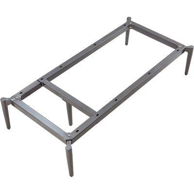 Lorell Contemporary ReceptionCollection Adjustable Metal Base, Gray, LLR86933