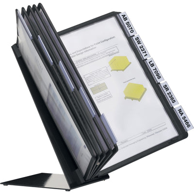 Durable Office VARIO Table 10 Display Panel System, Black, DBL552201