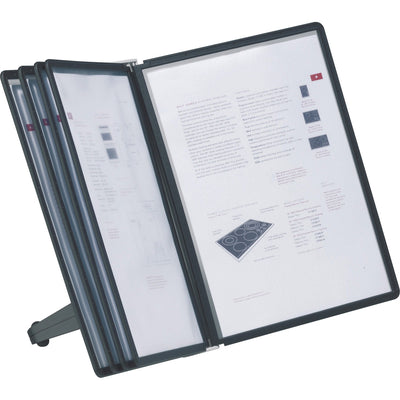 Durable Office SHERPA Soho 5 Space Saving Tablet Stand, Black, DBL555001