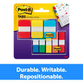 3M Post-it Tabs and Flags Combo Pack, Orange, 136 / Pack, MMM686COMBO1