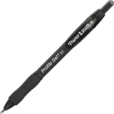 Newell Paper Mate Profile Gel 0.7mm Retractable Pen, 1 Dozen, PAP2095476