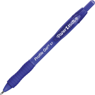Newell Paper Mate Profile Gel 0.7mm Retractable Pen, 1 Dozen, PAP2095472