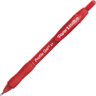 Newell Paper Mate Profile Gel 0.7mm Retractable Pen, 1 Dozen, PAP2095463