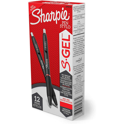 Newell Sharpie S-Gel Pens, 1 Dozen, SAN2096158