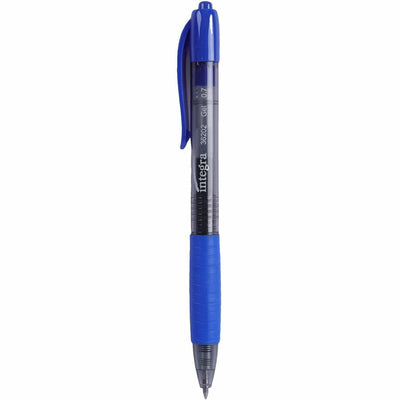 Integra Retractable 0.7mm Gel Pen, 1 Dozen, ITA36202