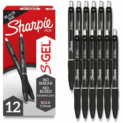 Newell Sharpie S-Gel Pens, 1 Dozen, SAN2096149