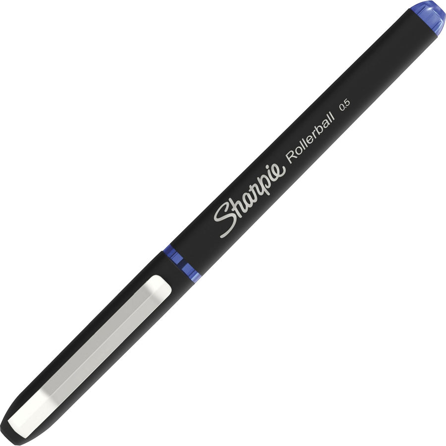 Sharpie Rollerball Pens, 0.30" x 7", Clip, 1 Dozen, SAN2093199