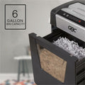 ACCO GBC ShredMaster SX15-06 Super Cross-Cut Shredder, Chrome, GBC1758500