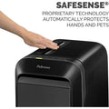 Fellowes Powershred LX220 Micro Cut Shredder, Black, FEL5015401