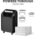 Fellowes Powershred LX210 Micro Cut Shredder, Black, FEL5015201