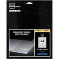 Avery PermaTrack Durable White Asset Tag Labels, 1/2" x 1", 672 Asset Tags, Matte, 1 Pack, AVE61527