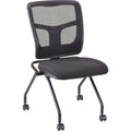 Lorell Training Room Guest Chairs, Black, 2 / Carton, LLR84385