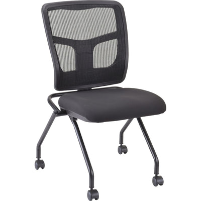 Lorell Training Room Guest Chairs, Black, 2 / Carton, LLR84385