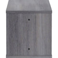 Lorell Panel System Open Storage Cabinet, Charcoal, LLR90281