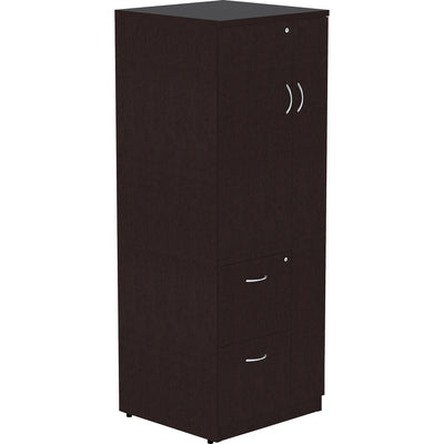 Lorell Essentials Series Tall Storage Cabinet, Brown, LLR18229