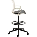 Safco Shell Extended-Height Chair, SAF7014WH
